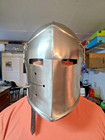  medieval Crusader Knight Great Helm Armor Helmet Templar Larp Cosplay Usa 
