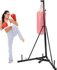 Steel Punching Bag Stand  Heavy Boxing Bag Stand  Adjustable Height  150lbs