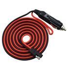 12v Dc Power Cord Cable Car Lighter Plug Jumper Cable For Motorola Gm950 Radio