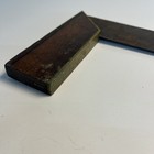 Antique Try Square 90 And 45 Degree Brass Bound 1872 Tool