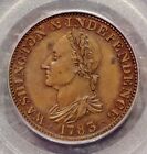 Rare 1783 Res Copper Washington Older Green Pcgs Slab Pr 64bn  Db  Ee - Sl111