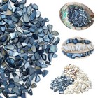  Natural Crushed Shells Chips  64 Oz  4 Lb  Irregular 4 Lb  64 Oz  Dark Blue
