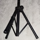 Black Foldable Height-adjustable Portable Metal Tripod Sheet Music Holder