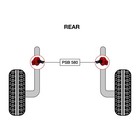 2 X Honda Civic  88-95  Psb Poly Rear Trailing Arm Bushing Kit