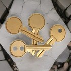 Magic Trick  key Mastery  Appearing And Disappearing Holes Close Up Illusion T6