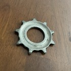 Antique Toc 9t Track Cog Threaded Skip-tooth Early 1900s Pista Vintage Bicycle