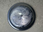 Vintage 8    Hand Forged Metal Embossed Floral Lid Only Everlast Hammered Aluminum