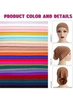 Muslim Head Scarf Inner Hijab Caps Islamic Underscarf Ninja Scarf Hat