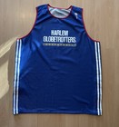 Harlem Globetrotters Xl Adult Blue red white Basketball Jersey 100  Polyester