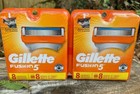   16   Gillette Fusion Regular Shaver Razor Blade Refill Cartridges Real Genuine