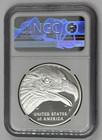 2022 P American Liberty Proof Silver Medal Ngc Pf69 First Day Issue     ana Show    