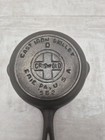 Vintage Griswold  0 Cast Iron Skillet 562 Large Block Logo Erie Pa Usa Restored 