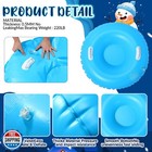 Shappy 2 Pack 36   40   47   Snow Tube Inflatable Snow Sleds Heavy Duty Sleds   