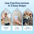 6x Clarifion Air Ionizer Filterless Plug-in  6-pack  Filters - New In Box 