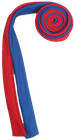 Set Of Draft Horse Decorations - Red  White And Blue Mane  Tail  Flowers