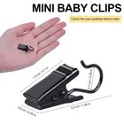 100pcs Curtain Clips With Hooks Metal For Drapery Photos And Home Decoration