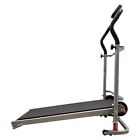Folding Mechanical Home Treadmill Running Machine Exercise Fitness 110kg Load