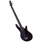 New Right Handed 4 Strings Electric Ib Bass Guitar Basswood Guitars Black