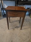 Vintage Mcm Sears Kenmore Wood Sewing Cabinet   Desk     Model 566 9100