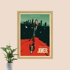 Joker 2019 Minimalist Joaquin Phoenix Movie Art Poster