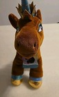 Afro Unicorn Horse Plush Stuffed Toy Animal 14 In Princess Crown Nwt
