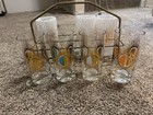 Mid Century Vintage Glassware By Fred Press  Atomic Starburst