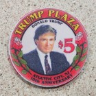 1994 Trump Plaza Casino 10th Anniversary Donald Trump  5 Chip Atlantic City Nj
