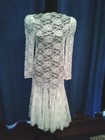 Bea Arthur Owned   Worn 80 s White Lace Overgown From Golden Girls Costumer