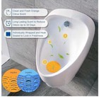 Urinal Deodorizer Screens  36 Ct  18-orange   18-blue  Fragrant Duration 30 Days