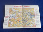 Hotel Vintage Travel  Brochure Pictorial Bellini Terminus City Map Milan Italy