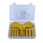 19 Piece Clock Winding Key Set - All Clock Key Brass Set No  000 To 15 Universal