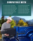 Truck Bed Tool Box 1999-2007 Right Passenger Heavy Duty No-drill Installation