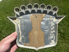 Original Cadillac Dealership Showroom Plastic Badge Crest Sign