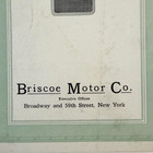 Antique 1915 Briscoe Motor Co Model B-15 Touring Car Sales Brochure Catalog