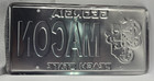Allman Brothers Band Macon Ga Peach State 1969 License Plate Brown New