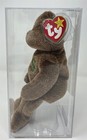Authenticated Ty Beanie Baby Billionaire Bear 1 Mwmt Mq Signed Korean