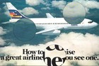 Ansett Airline Australia 1981 Vintage Travel Poster Wall Art Print Retro