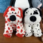 Ty Pluffies Tylux Plush Lot 6 Sweetly  Dotters  Waddles  Dangles  Winks Growlers