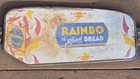Vtg Original Rainbo Bread Metal Commercial Store Plush Pull Door
