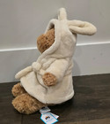 Jellycat Bartholomew Bear Bathrobe Plush Stuffed Animal Toy Gift Nwt