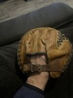 Vintage Cowhide Leather Catchers Mitt Virgil Davis Baseball Glove