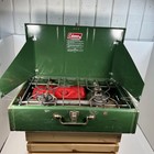  New Vintage Coleman 2-burner  Camp Stove Model 413g With Fuel Tank 1979