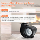 Dayton Blower Motor 1tdp7 1tdp7a 4c446 6fhx8 115v 146cfm Furnace Draft Fan