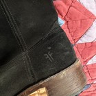 Vintage 90   s Frye Women   s Campus Black Suede Boots Size 10 M