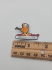 Vintage 1978 Garfield Skiing Smugglers Notch Vermont Ski Pin Travel Souvenir