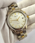 Seiko Kinetic 38mm Two-tone Ss Men s Watch Skh639