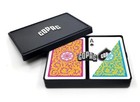 Copag  Neoteric 100  Plastic Playing Cards Bridge Size Regular Index Pink yellow