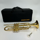 Benjamin Adams Trumpet Brass Beginner 7c Mouth Piece And Black Case