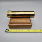Vintage Van Cort Brass Kaleidoscope 5  Usa