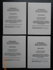 1978 Battlestar Galactica Big G General Mills Cereal Premium 4 Cards Cylon Ovion